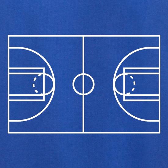 Basketball Court t shirt
